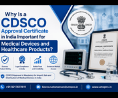 CDSCO Approval Certificate in India