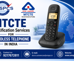 MTCTE Certification Services for Cordless Telephone in India