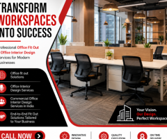 Office Interior Design Services & Office Fit Out Solutions Across India