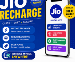Quick And Secure Jio Recharge Solutions For Daily Connectivity