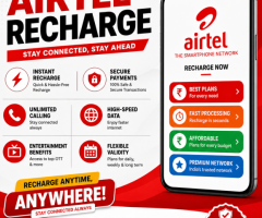 Stay Connected Longer With Flexible Airtel Recharge Plans