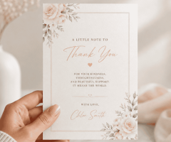 Personalised Note Cards Online in India | Tagsen