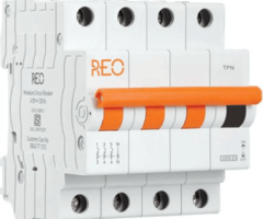 REO TPN C MCB – Reliable Three Phase Circuit Protection for Electrical Safety