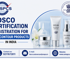 CDSCO Certification Registration for Eye Contour Products in India