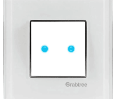 Signia Smart Curtain Relay Switch White | Smart Home Automation