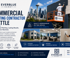 Commercial Painting Contractor Seattle | Expert Painting Solutions by Everblue Handy