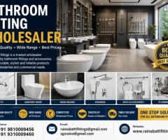 Best Bathroom Fitting Wholesaler for Quality Products