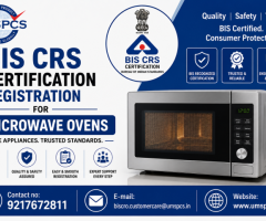 BIS CRS Certification Registration for Microwave Ovens