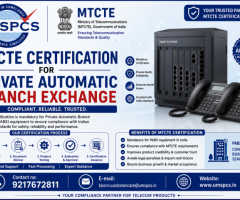 MTCTE Certification for Private Automatic Branch Exchange