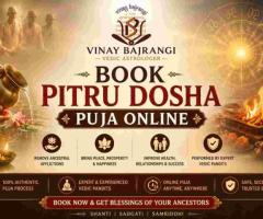 Book Pitru Dosha Puja Online With Dr. Vinay Bajrangi Today