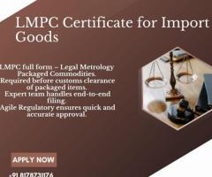 LMPC Certificate for E-Commerce Sellers