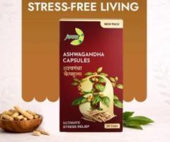 Ayurvedic Ashwagandha Capsule Benefits for Stress Relief