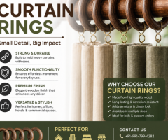 Curtain Rings Manufacturers for Bulk Orders