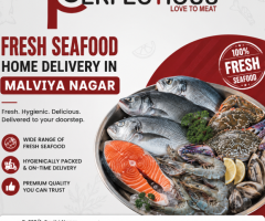 Fresh Seafood Home Delivery in South Delhi | Perfectious Love Meat Shop