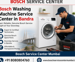 Bosch Washing Machine Service Center in Bandra | Call +91 8080804760