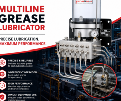 Industrial Multiline Grease Lubricator Manufacturer – Techno Drop