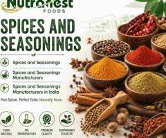 Spices and Seasonings Manufacturers in India | Nutranest Food