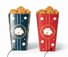 Custom Popcorn Boxes Printing Online India - 2