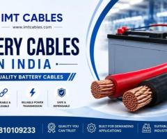 Battery Cables in India | Reliable & Durable Battery Cables | IMT Cables