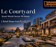 Le Courtyard Smart World Sector 98 Noida | Retail Shops from ₹1.42 Cr*