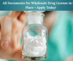 All Documents for Wholesale Drug License in One Place – Apply Today!