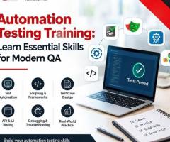 Automation Testing Training: Learn Essential Skills for Modern QA