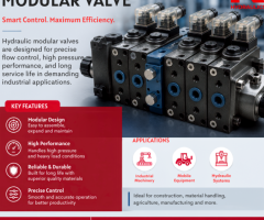Hydraulic Modular Valve for Reliable Flow Control