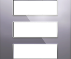 Alina 18M Decorative Glass Plate | Standard Electricals