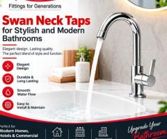 Swan Neck Taps for Stylish and Modern Bathrooms