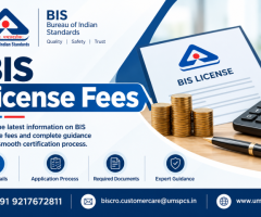 BIS License Fees in India
