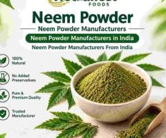 Quality Neem Powder for Bulk Requirements