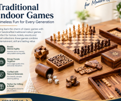 Traditional Indoor Games Manufacturers in India