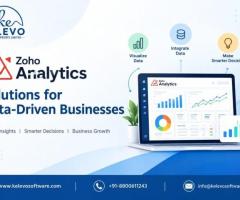 Zoho Analytics Solutions for Data-Driven Businesses | Kelevo Software Pvt. Ltd.