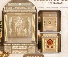 Corian Mandir in Kirti Nagar for Contemporary Prayer Spaces