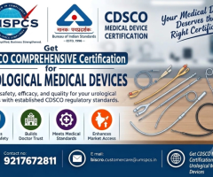 CDSCO Certification for Urological Medical Devices