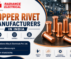 Copper Rivet Manufacturers India | Call +91 9769374796