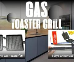 Gas Toaster Grill for Crispy Toast and Grilled Snacks