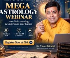 Book Your Astrology Webinar Seat Today Online