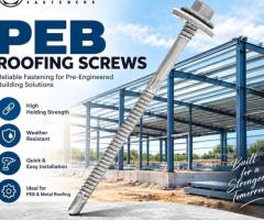 PEB Roofing Screws for Durable Roof Fixing