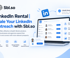 LinkedIn Rental | Scale Your LinkedIn Outreach with Sbl.so