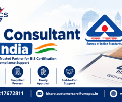BIS Consultant in India: Expert Support for Product Certification