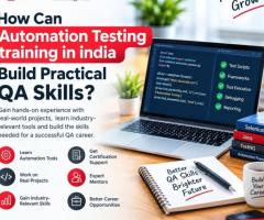 How Can Automation Testing training in india Build Practical QA Skills
