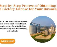 Industrial Factory Registration Certificate Services