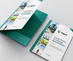 Custom Presentation Folders Printing Online | Tagsen