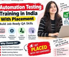 Can Automation Testing Training in India With Placement Build Job-Ready QA Skills