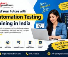 How Can Automation Testing Training in India Build Practical QA Skills
