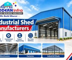 Industrial Prefabricated Sheds for Efficient Construction