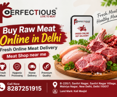 Buy Raw Meat Online in Delhi | Perfectious Love Meat Shop