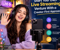 Start Your Own Live Streaming Venture With a Creator-First Approach
