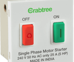 Buy Signia 25A Motor Starter White | Havells